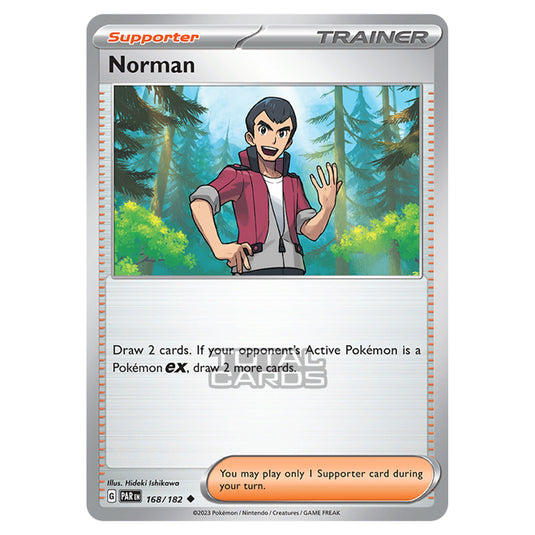 Pokemon - Scarlet & Violet - Paradox Rift - Norman - 168/182