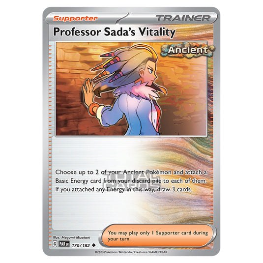 Pokemon - Scarlet & Violet - Paradox Rift - Professor Sada's Vitality - 170/182