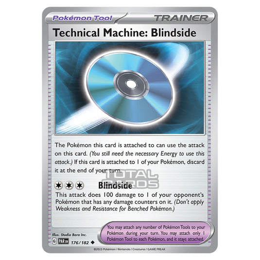 Pokemon - Scarlet & Violet - Paradox Rift - Technical Machine: Blindside - 176/182