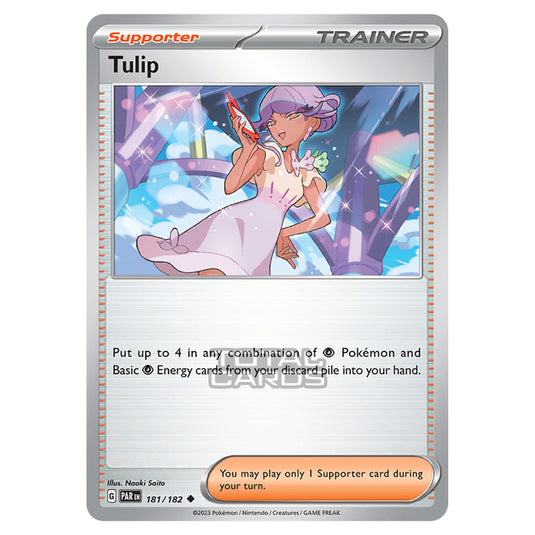 Pokemon - Scarlet & Violet - Paradox Rift - Tulip - 181/182