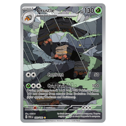 Pokemon - Scarlet & Violet - Paradox Rift - Crustle - 183/182