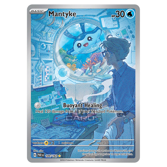 Pokemon - Scarlet & Violet - Paradox Rift - Mantyke - 189/182