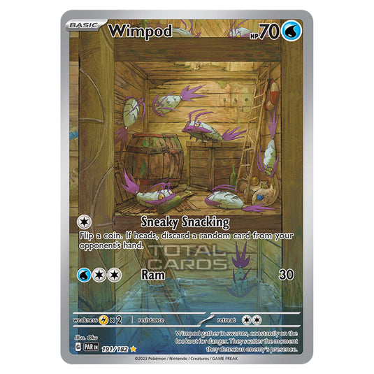wimpod pokemon card value Card Number / Rarity Wimpod - 017/189 (Reverse Foil)