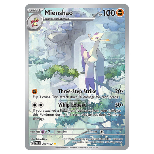 Pokemon - Scarlet & Violet - Paradox Rift - Mienshao - 200/182