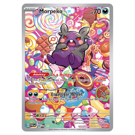 Pokemon - Scarlet & Violet - Paradox Rift - Morpeko - 206/182