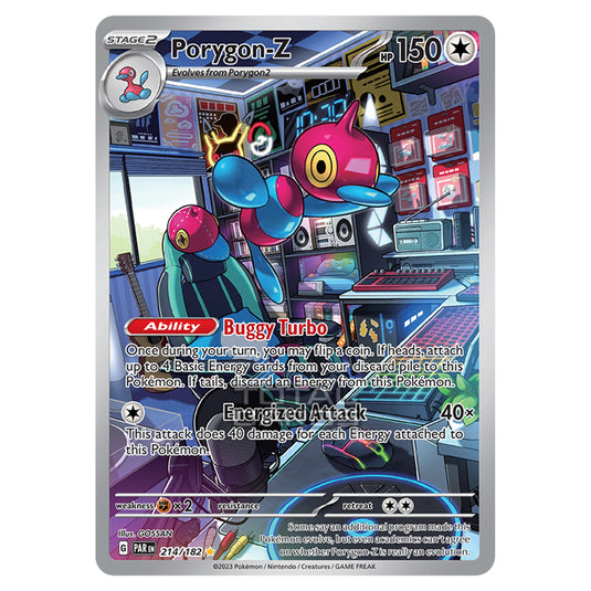 Pokemon - Scarlet & Violet - Paradox Rift - Porygon-Z - 214/182