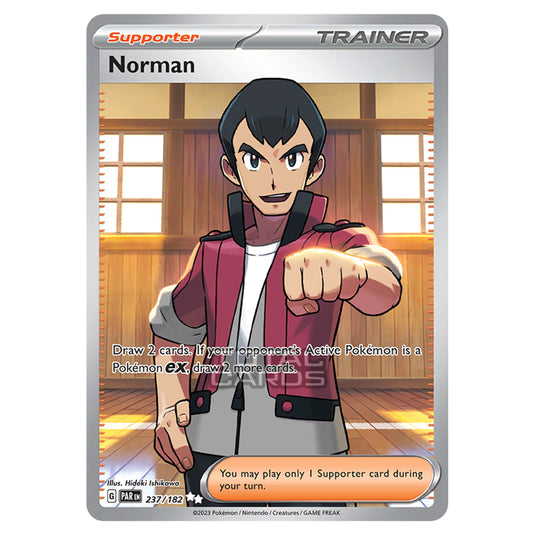 Pokemon - Scarlet & Violet - Paradox Rift - Norman - 237/182