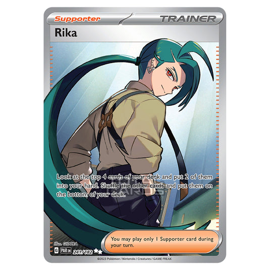 Pokemon - Scarlet & Violet - Paradox Rift - Rika - 241/182