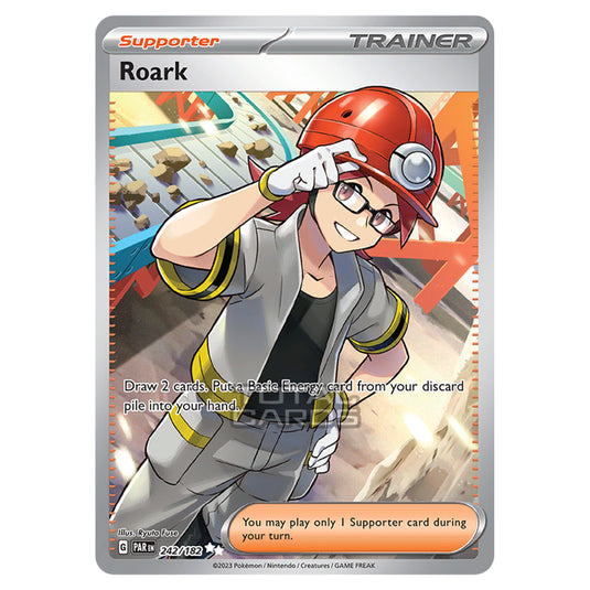 Pokemon - Scarlet & Violet - Paradox Rift - Roark - 242/182