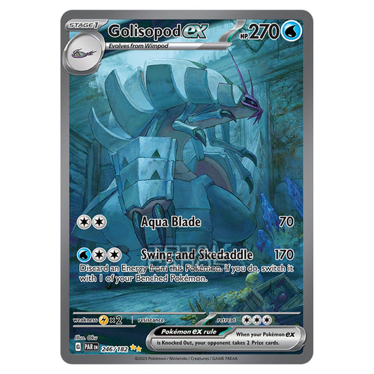 Pokemon - Scarlet & Violet - Paradox Rift - Golisopod ex - 246/182