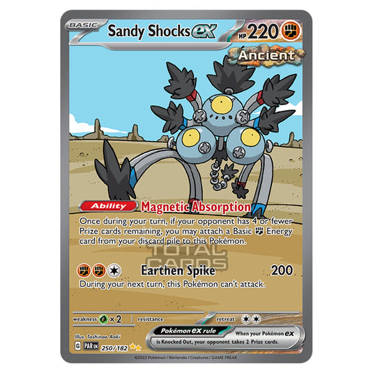 sandy shocks ex pokemon card value - Paradox Rift - PAREN Pokmon 108/182 RarityDouble Rare Hit Points220 HP Formnull Buy Sandy Shocks EX SAR