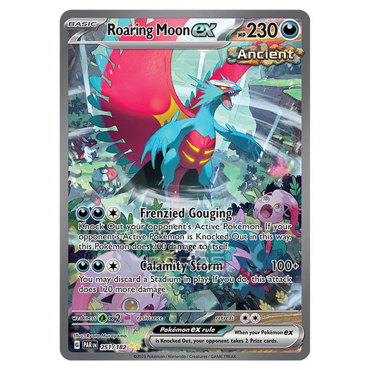 Pokemon - Scarlet & Violet - Paradox Rift - Roaring Moon ex - 251/182