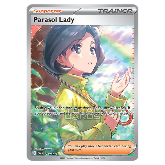 Pokemon - Scarlet & Violet - Paradox Rift - Parasol Lady - 255/182