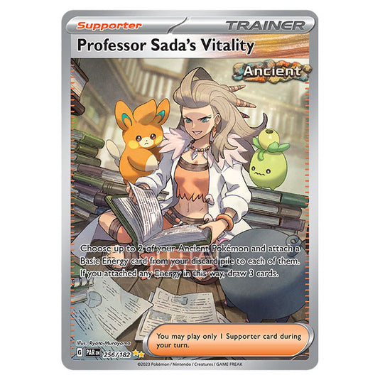 Pokemon - Scarlet & Violet - Paradox Rift - Professor Sada's Vitality - 256/182