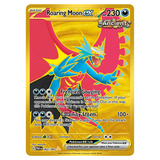 Pokemon - Scarlet & Violet - Paradox Rift - Roaring Moon ex - 262/182