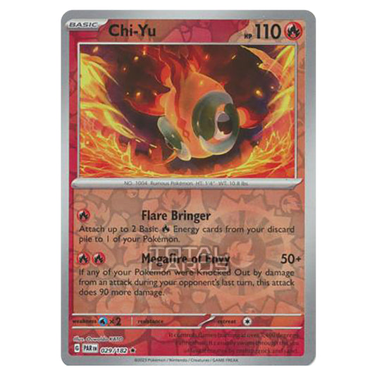 Pokemon - Scarlet & Violet - Paradox Rift - Chi-Yu - 029/182 - (Reverse Holo)