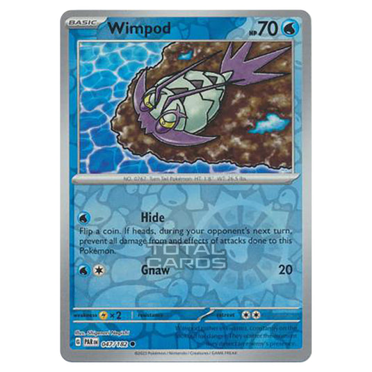 Pokemon - Scarlet & Violet - Paradox Rift - Wimpod - 047/182