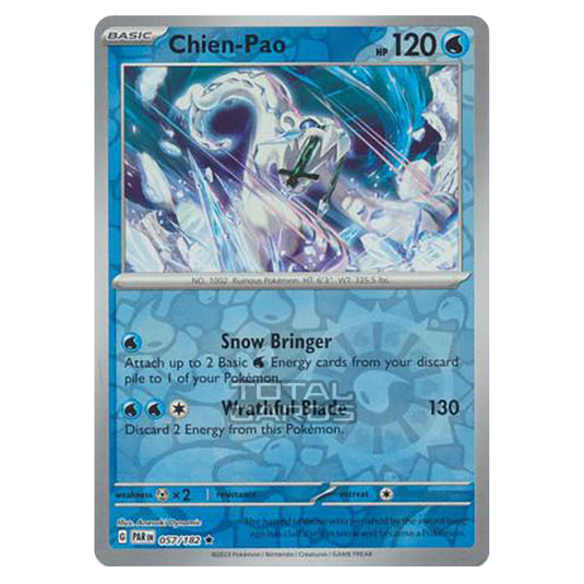 Pokemon - Scarlet & Violet - Paradox Rift - Chien-Pao - 057/182 - (Reverse Holo)