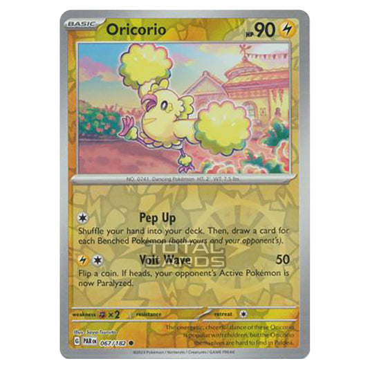 Pokemon - Scarlet & Violet - Paradox Rift - Oricorio - 067/182 - (Reverse Holo)