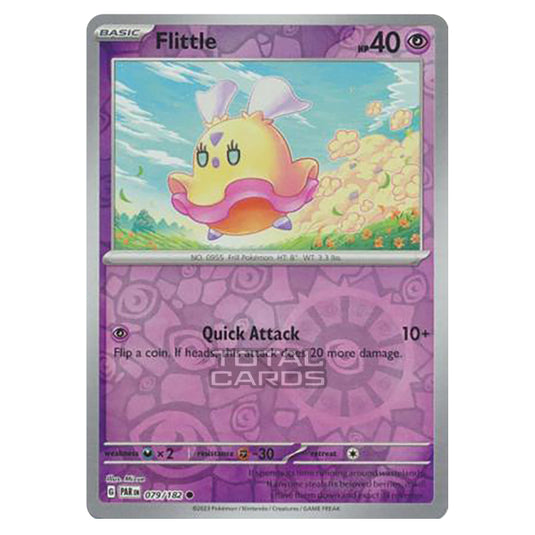 Pokemon - Scarlet & Violet - Paradox Rift - Flittle - 079/182 - (Reverse Holo)