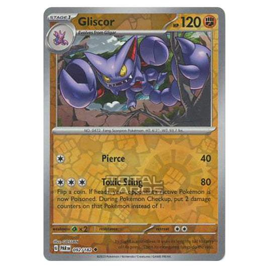 Pokemon - Scarlet & Violet - Paradox Rift - Gliscor - 092/182 - (Reverse Holo)