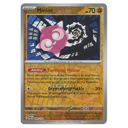 Pokemon - Scarlet & Violet - Paradox Rift - Minior - 099/182 - (Reverse Holo)