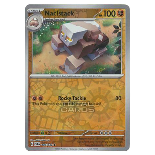 Pokemon - Scarlet & Violet - Paradox Rift - Naclstack - 103/182 - (Reverse Holo)