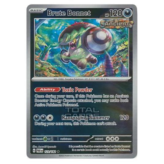 Pokemon - Scarlet & Violet - Paradox Rift - Brute Bonnet - 123/182 - (Reverse Holo)