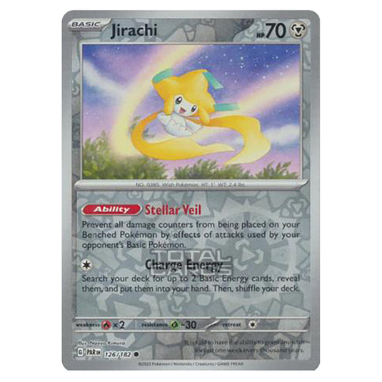 Pokemon - Scarlet & Violet - Paradox Rift - Jirachi - 126/182 - (Reverse Holo)