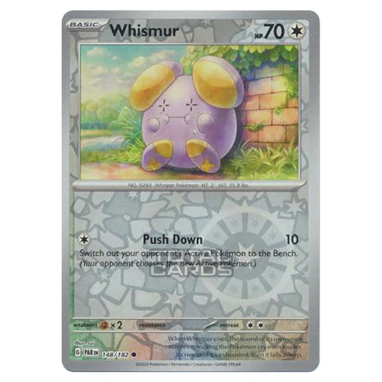 Pokemon - Scarlet & Violet - Paradox Rift - Whismur - 148/182 - (Reverse Holo)