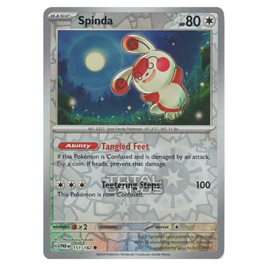 Pokemon - Scarlet & Violet - Paradox Rift - Spinda - 151/182 - (Reverse Holo)