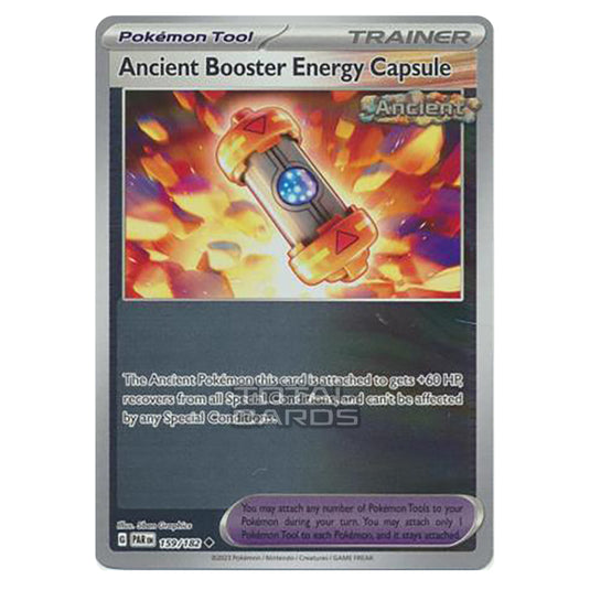 Pokemon - Scarlet & Violet - Paradox Rift - Ancient Booster Energy Capsule - 159/182 - (Reverse Holo)