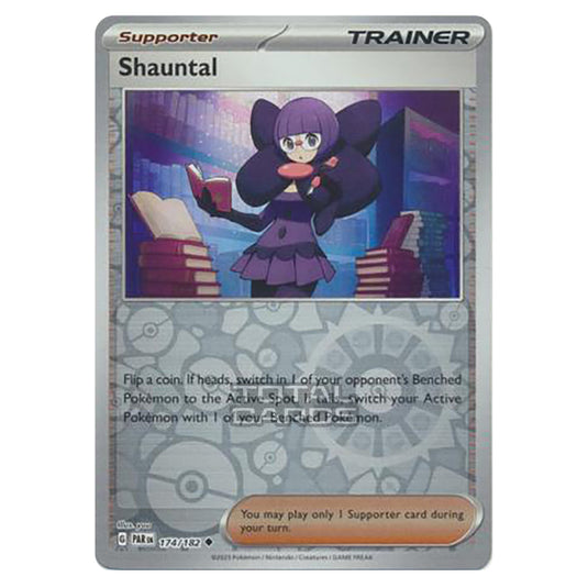 Pokemon - Scarlet & Violet - Paradox Rift - Shauntal - 174/182 - (Reverse Holo)