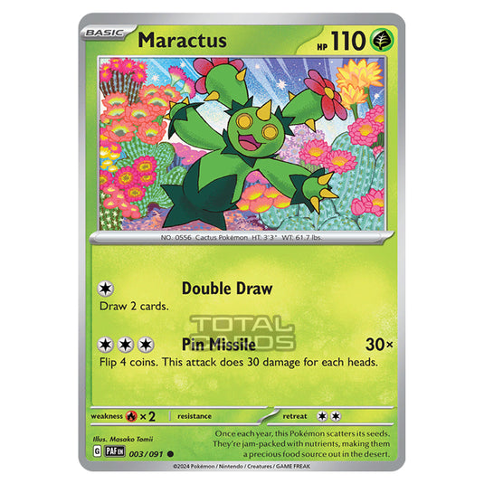 Pokemon - Scarlet & Violet - SV4.5 - Paldean Fates - Maractus