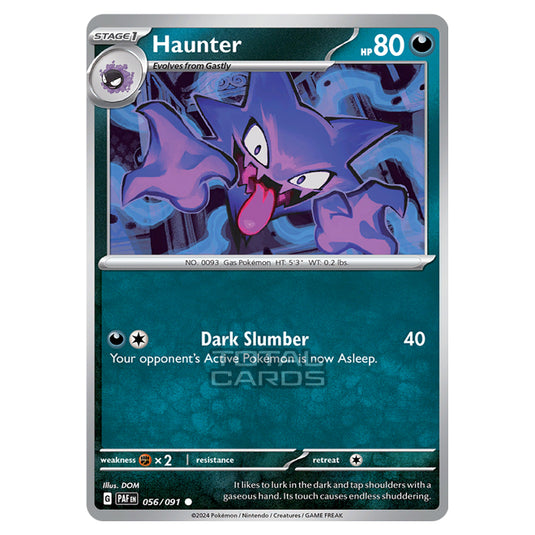 Pokemon - Scarlet & Violet - SV4.5 - Paldean Fates - Haunter - 056/91