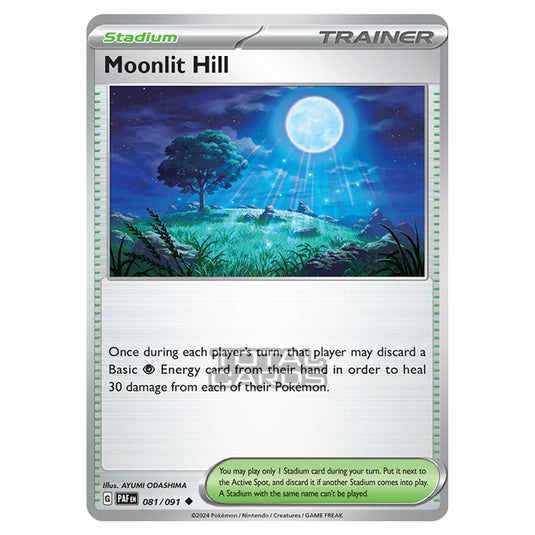 Pokemon - Scarlet & Violet - SV4.5 - Paldean Fates - Moonlit Hill - 081/91