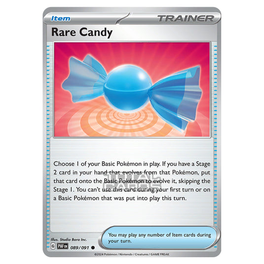 rare candy card scarlet and violet Pokemon - Scarlet & Violet - SV4.5 - Paldean Fates - Rare Candy
