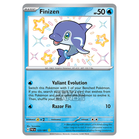 Pokemon - Scarlet & Violet - SV4.5 - Paldean Fates - Finizen - 123/91