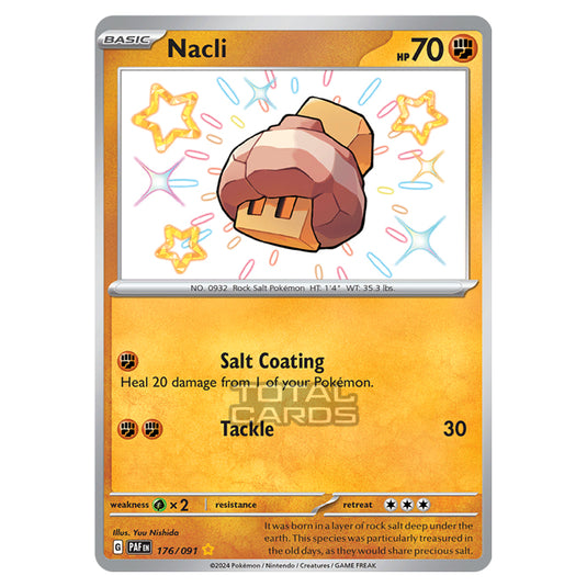 Pokemon - Scarlet & Violet - SV4.5 - Paldean Fates - Nacli - 176/91