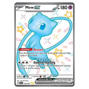 Pokemon - Scarlet & Violet - SV4.5 - Paldean Fates - Mew ex - 216/91