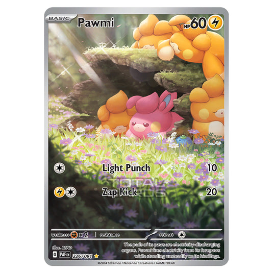 Pokemon - Scarlet & Violet - SV4.5 - Paldean Fates - Pawmi - 226/91