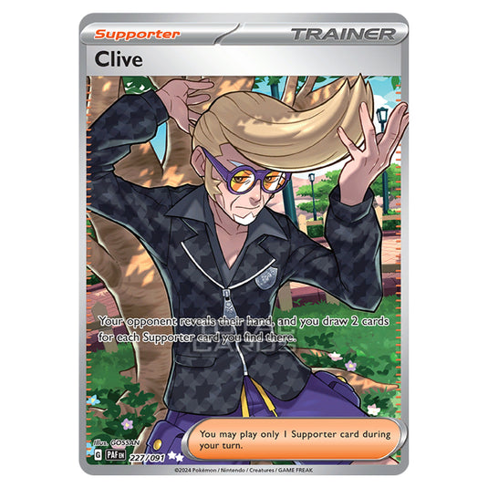 Pokemon - Scarlet & Violet - SV4.5 - Paldean Fates - Clive - 227/91