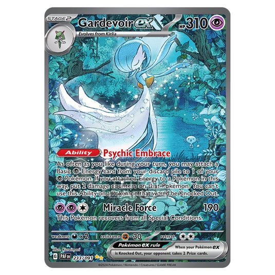 Pokemon - Scarlet & Violet - SV4.5 - Paldean Fates - Gardevoir ex - 233/91