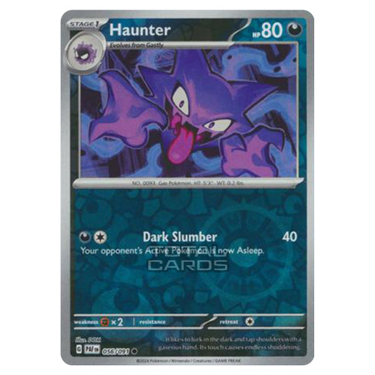 Pokemon - Scarlet & Violet - SV4.5 - Paldean Fates - Haunter - 056/91 - (Reverse Holo)