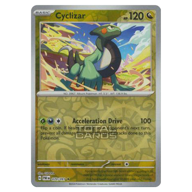 cyclizar pokemon card value Pokemon - Scarlet & Violet - SV4.5 - Paldean Fates - Cyclizar