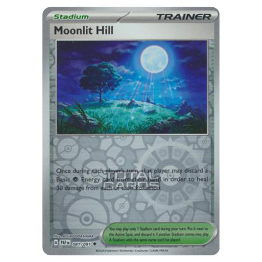 Pokemon - Scarlet & Violet - SV4.5 - Paldean Fates - Moonlit Hill - 081/91 - (Reverse Holo)