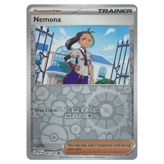 Pokemon - Scarlet & Violet - SV4.5 - Paldean Fates - Nemona - 082/91 - (Reverse Holo)