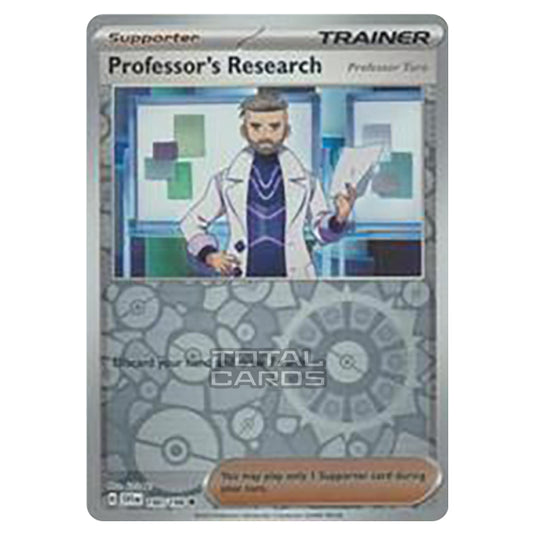 Pokemon - Scarlet & Violet - SV4.5 - Paldean Fates - Professor's Research (Professor Turo) - 088/91 - (Reverse Holo)