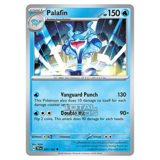 Pokemon - Scarlet & Violet - Temporal Forces - Palafin - 049/162