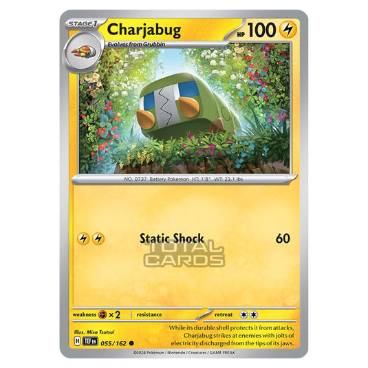 Pokemon - Scarlet & Violet - Temporal Forces - Charjabug - 055/162